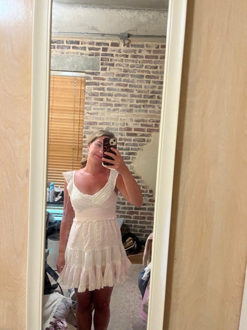 Loveshackfancy Presline Mini Dress Medium